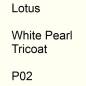 Preview: Lotus, White Pearl Tricoat, P02.